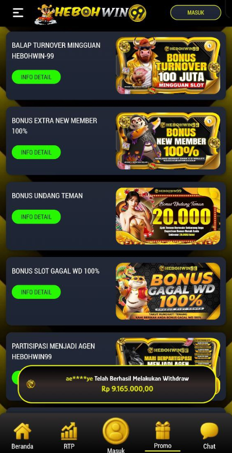 Promo HebohWin99